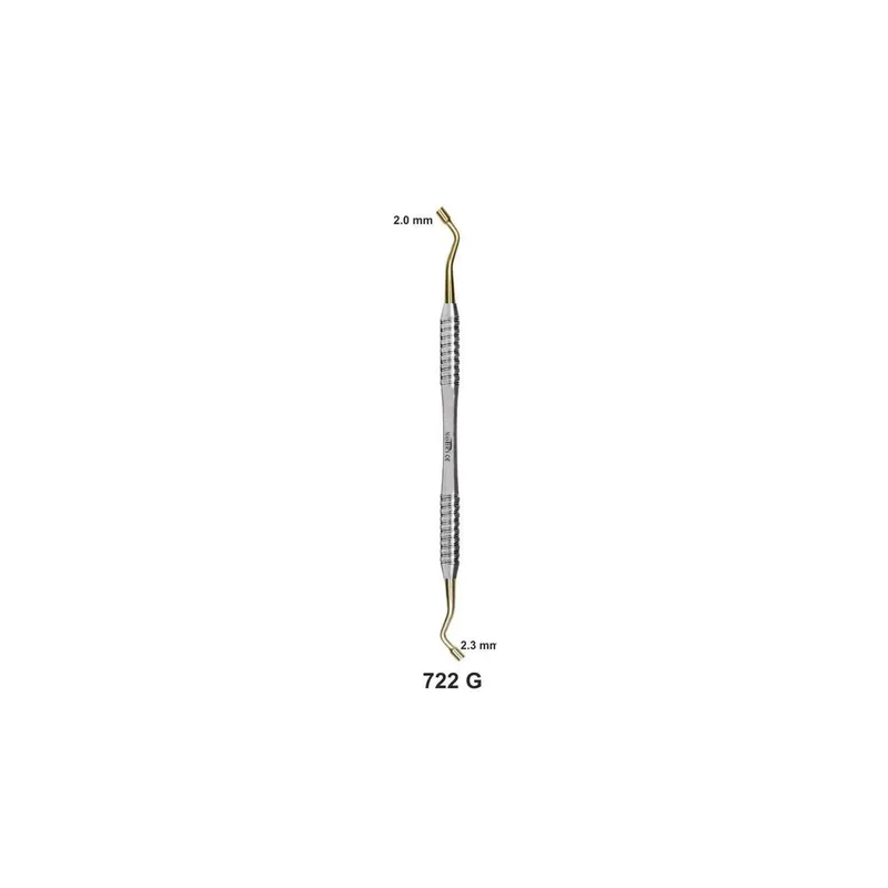 Atacador amalgama Master 722G - 2mm / 2.3mm