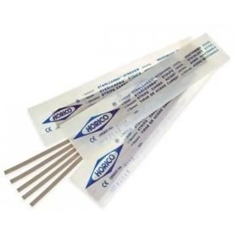 TIRAS HORICO METALICAS 308G 0,15X8MM 12UDS
