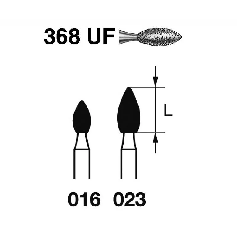 FRESAS DIAMANTE KOMET FG - 368UF.314.023 5UDS