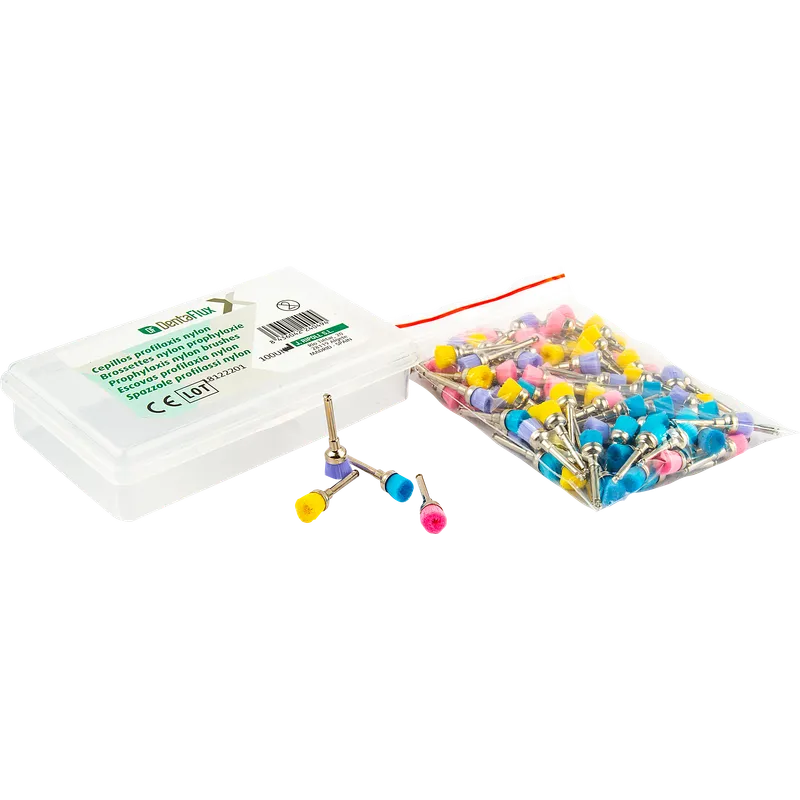 CEPILLOS DE PROFILAXIS DENTAFLUX - COLORES