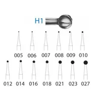 FRESA C. TUNGSTENO BOLA TURBINA H1.314 FRESA C. TUNGSTENO BOLA TURBINA H1.314