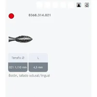 FRESAS DIAMANTE KOMET FG - 8368.314