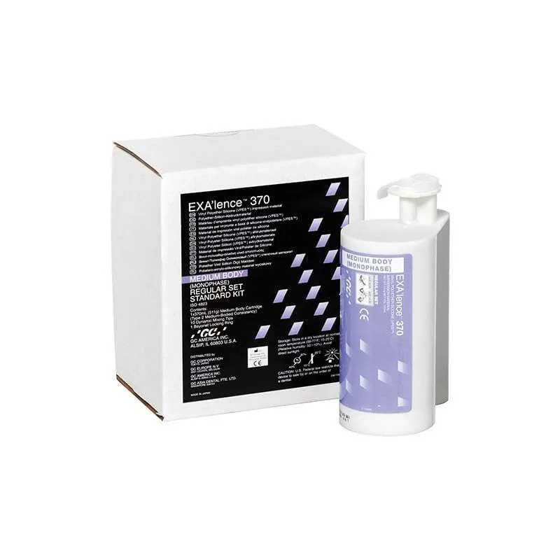 EXALENCE 370 MEDIUM BODY SILICONA (2X370 ML)