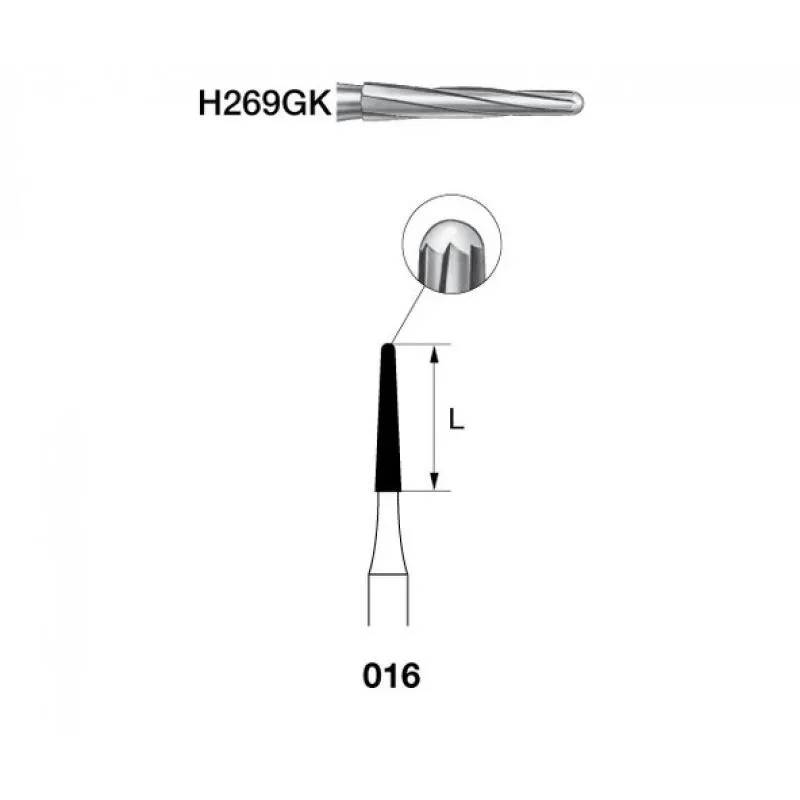 FRESA CARBURO ENDO H269GK