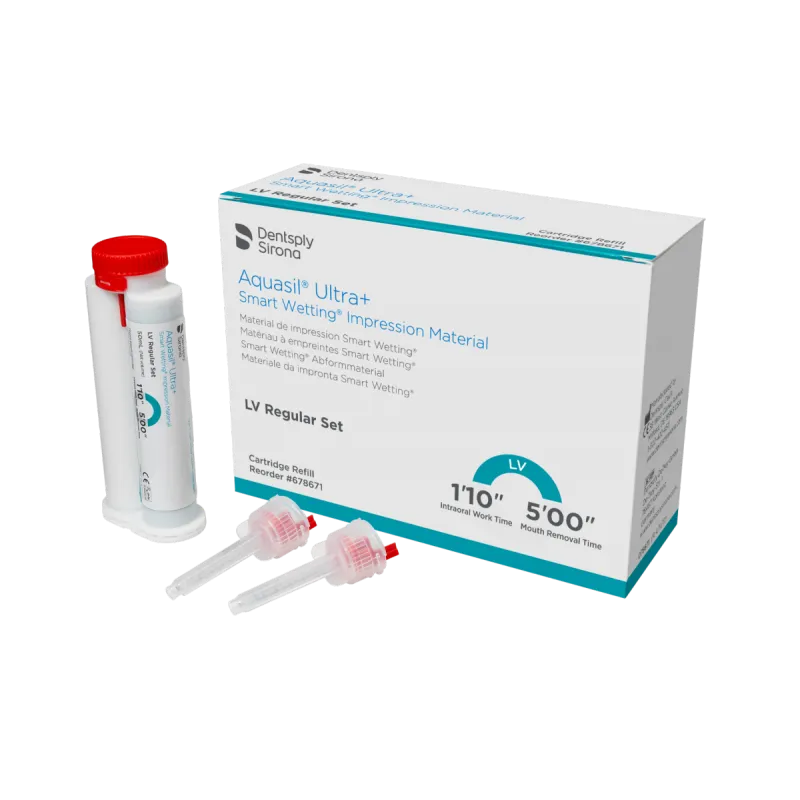 MATERIAL IMPRESIÓN AQUASIL ULTRA + - LV REGULAR SET