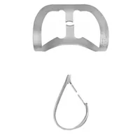 CLAMPS SATIN STEEL Nº212 ANTERIORES