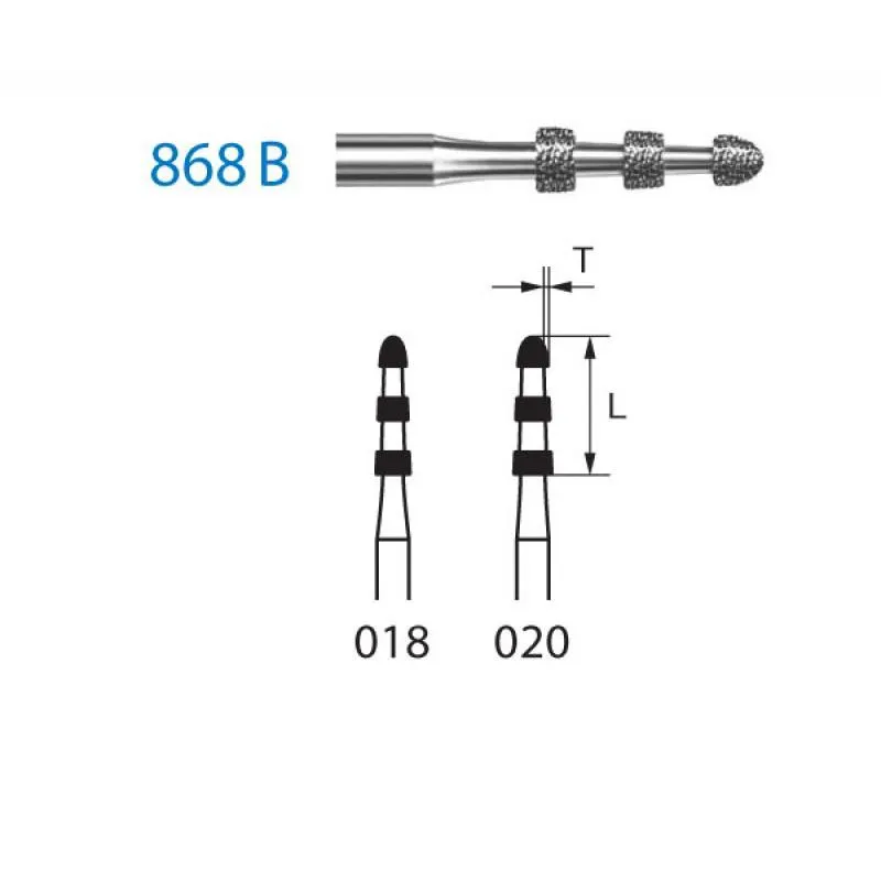FRESAS DIAMANTE KOMET FG -868B.314