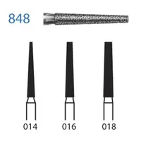 FRESAS DIAMANTE KOMET FG - 848.314 GRANO MEDIO 5UDS