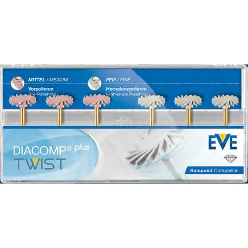PULIDOR DIACOMP PLUS TWIST CA DCP14M Y DCP14F - 1 UD DCP14M ROSA GRANO MEDIO