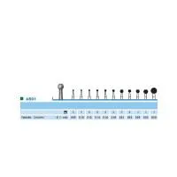 Fresa Diamante Komet PM - 6801.104.035 - 5uds Grano grueso	