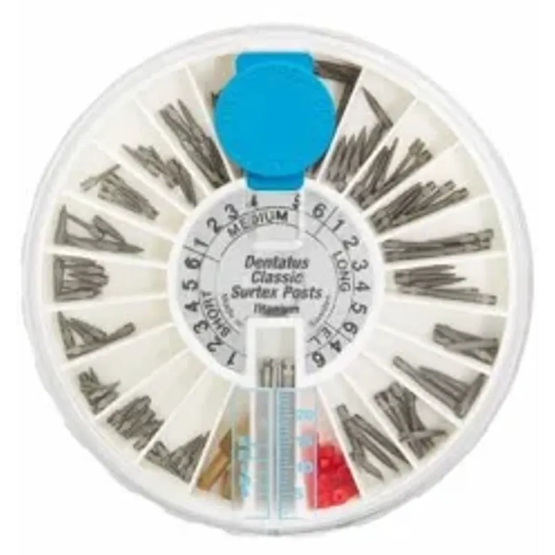 DENTATUS TST TORNILLOS TITANIO KIT 120 UDS. SURTIDOS