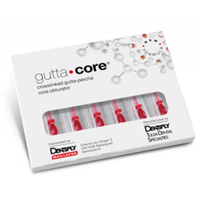 OBTURADOR ROSA GUTTACORE 6 UDS Nº25