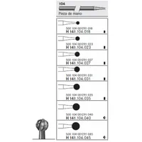 FRESA CARBURO TUNGSTENO BOLA PARA CIRUGÍA H141.104 -1UD FRESA CARBURO TUNGSTENO BOLA PARA CIRUGÍA H141.104 -1UD