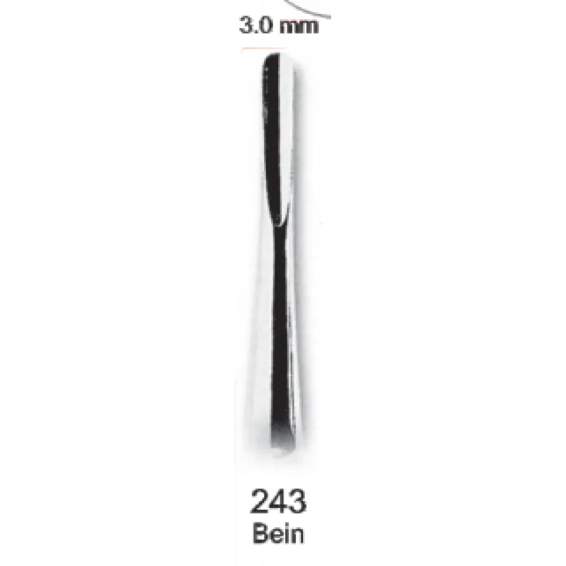 BOTADOR BEIN RECTO PUNTA REDONDEADA 3 MM