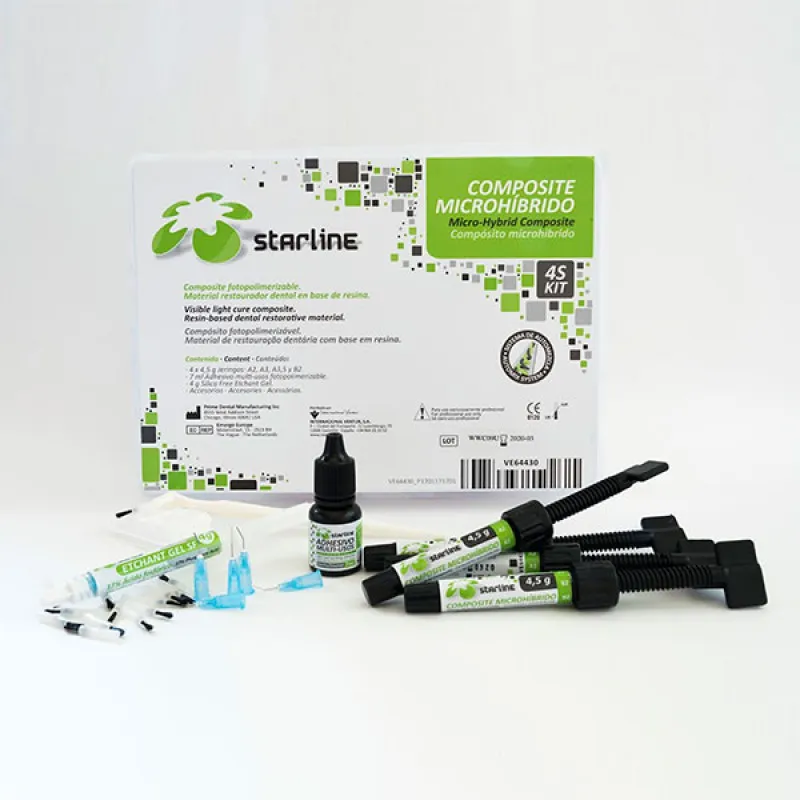 COMPOSITE MICROHIBRIDO STARLINE - KIT 4 JERINGAS