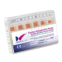 PUNTAS GUTAPERCHA M-G FILL PIRATA 100UDS