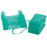 BATAS DESECHABLES VERDES SIN PUÑOS 10 UDS