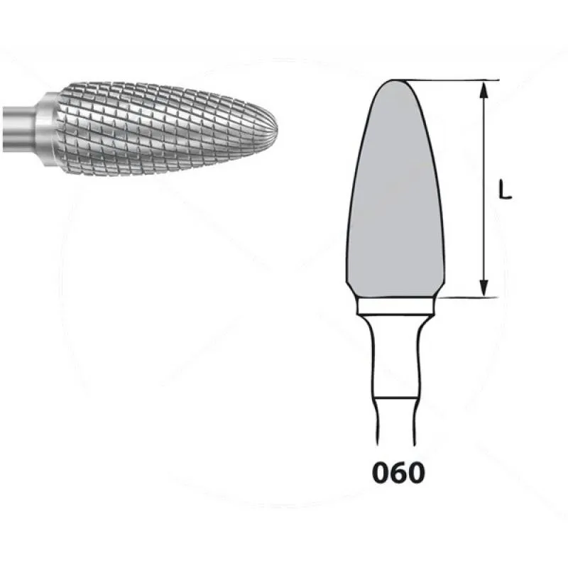FRESAS KOMET PM TUNGSTENO H251FSQ.104.060 - 1UD.