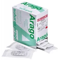 Sutura Supramid Negro- 3/0 TC-14 Aguja 22mm cx36uds.