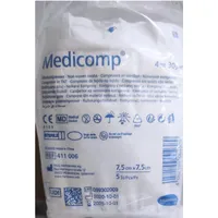 GASAS ESTÉRILES MEDICOM - 7.5CM x 7.5 1000 SOBRES x 5UDS