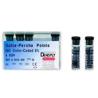 PUNTAS GUTTAPERCHA CONICIDAD 04-06 - CONICIDAD 06 - SURTIDO N. 15-40