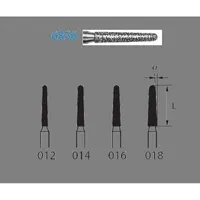 FRESA DIAMANTE CONICA REDONDEADA 6856.314 FRESA DIAMANTE CONICA REDONDEADA 6856.314