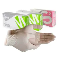 GUANTES DE LÁTEX SIN POLVO - PEQUEÑOS - TALLA S