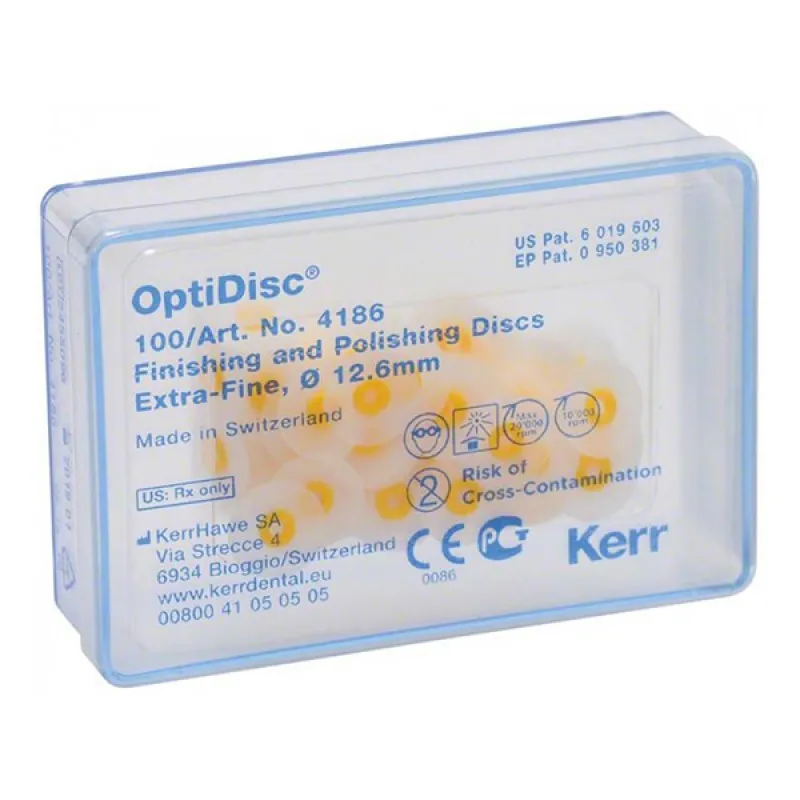 REPOSICIÓN DISCOS OPTIDISC - EXTRA FINO 12,6MM (100 UDS)