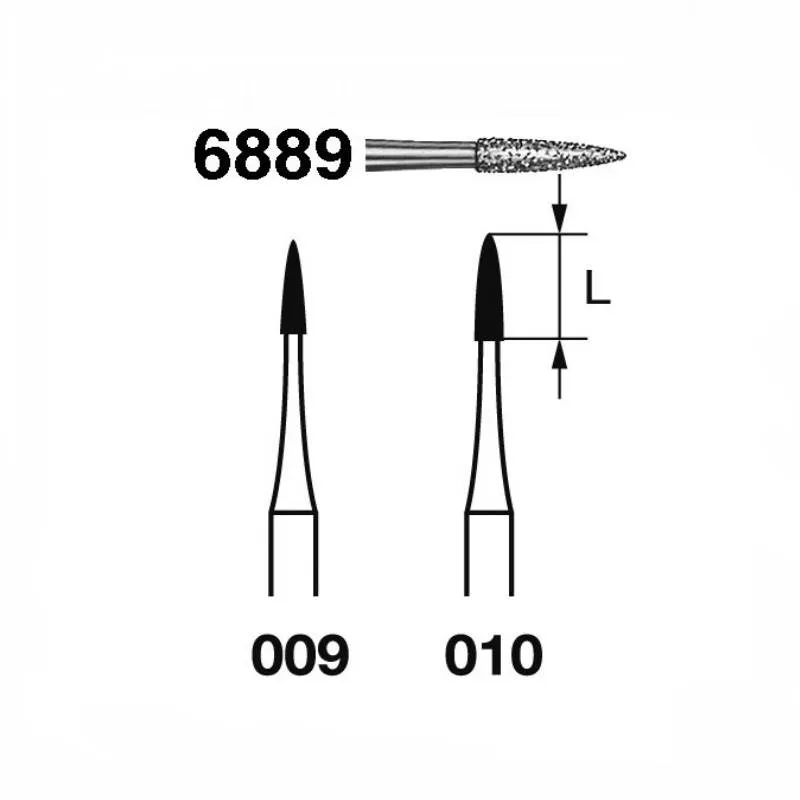 FRESAS DIAMANTE KOMET FG - 6889.314
