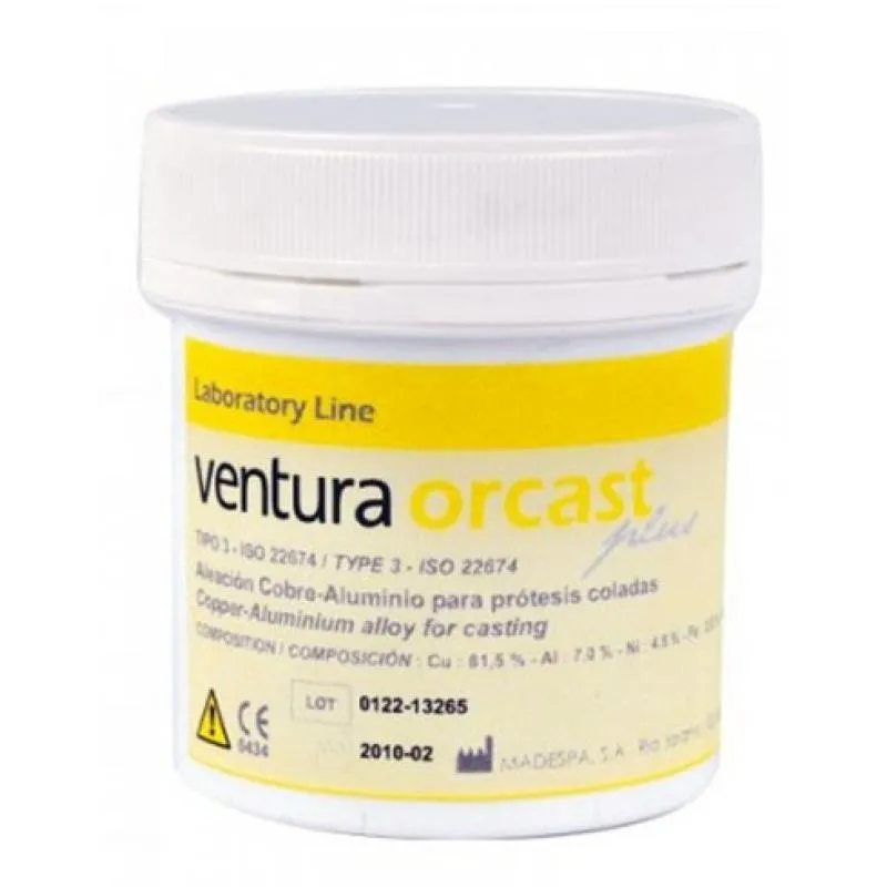 ORCAST 2 PLUS 250GRS. ALEACION COBRE-ALUMINIO