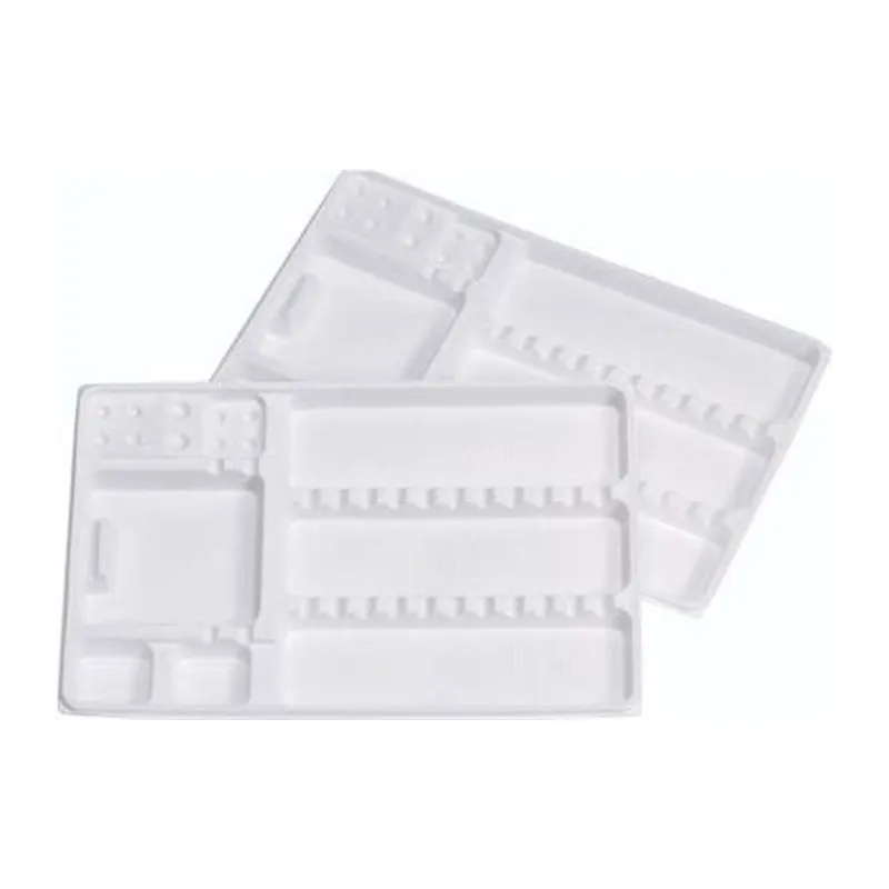 BANDEJAS DE PLASTICO MEDICALINE 28X18CM - 400UDS