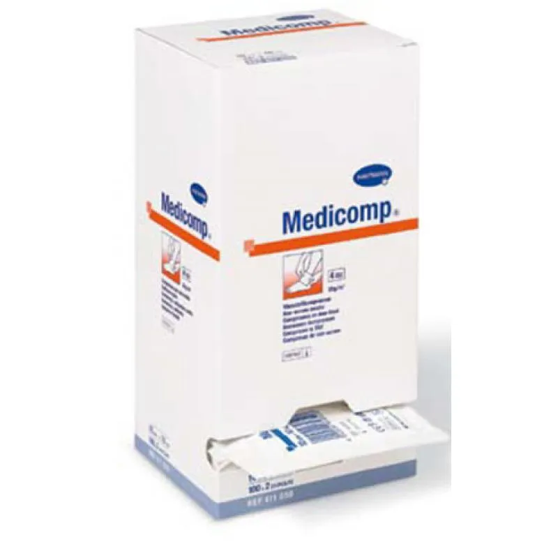 GASAS ESTÉRILES MEDICOM - 10 X 10 CM - 40 SOBRES DE 5 UDS -200 UDS
