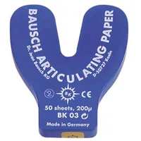 PAPEL ARTICULAR BK 03 HERRADURA AZUL 200 MICRAS - 50 HOJAS