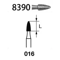 FRESAS DIAMANTE KOMET FG - 8390.314