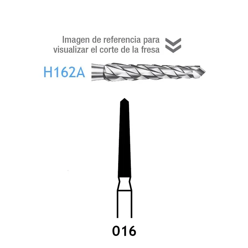 FRESAS CARBIDE KOMET FG - H162AZ.314.016 1 UDS CIRUGIA
