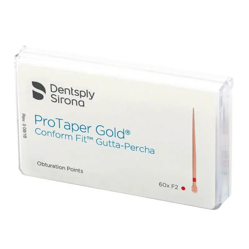 GUTTAPERCHA PROTAPER GOLD CONFORM FIT - F2