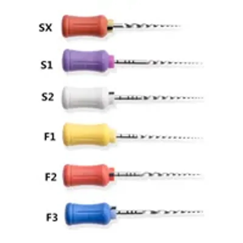 LIMAS PROTAPER MANUALES F1 - 25MM (AMARILLA)