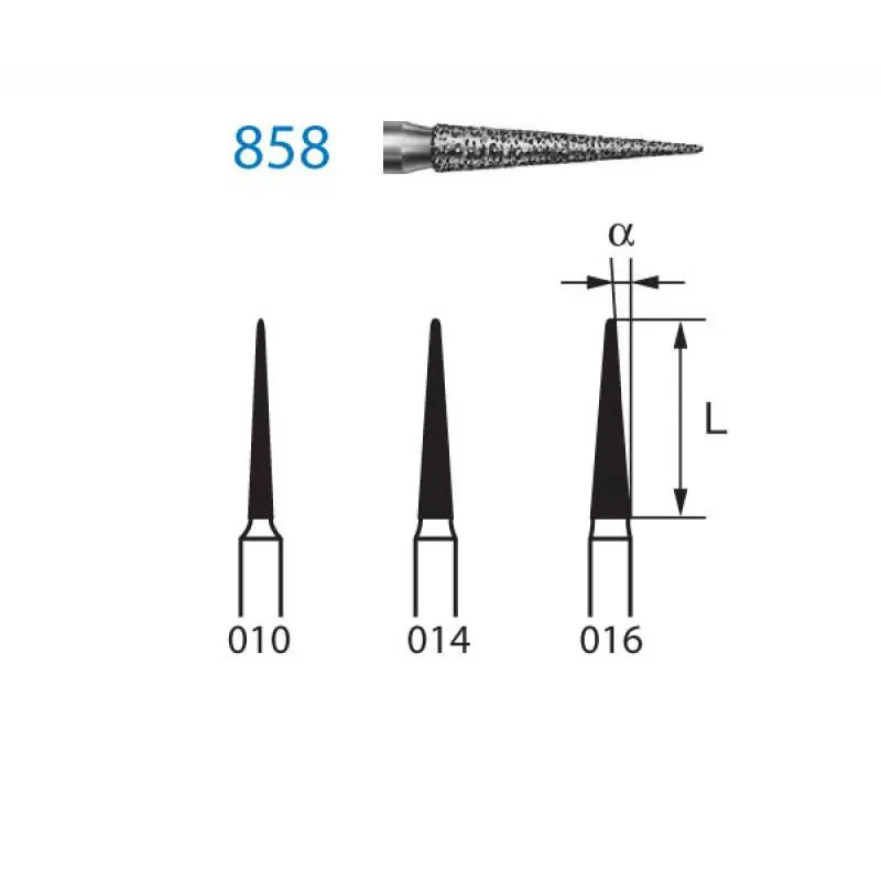 FRESAS DIAMANTE KOMET FG - 858.314.014 5UD