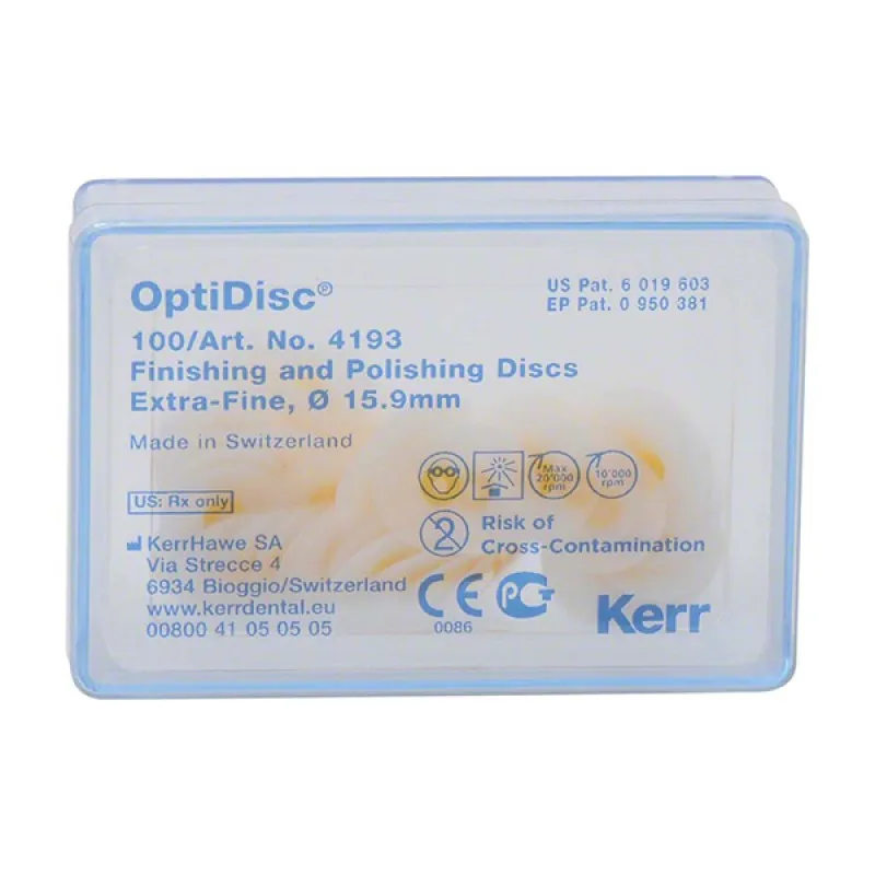 REPOSICIÓN DISCOS OPTIDISC - EXTRA FINO 15.9MM (100 UDS)