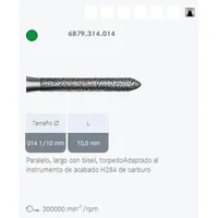 FRESAS DIAMANTE KOMET FG - 6879.314