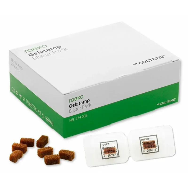 ESPONJAS HEMOSTÁTICAS GELATAMP 20 UDS