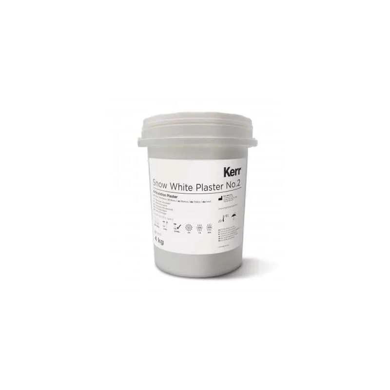 ESCAYOLA SNOW-WHITE Nº2 - 4 KG.TIPO I EXTRA BLANCO