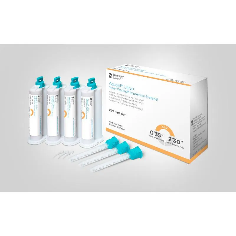 MATERIAL IMPRESIÓN AQUASIL ULTRA + - XLV FAST SET
