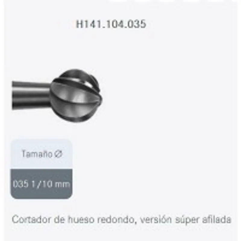 Fresas carbide Komet PM - H141.104.035 - 1uds.cirugia