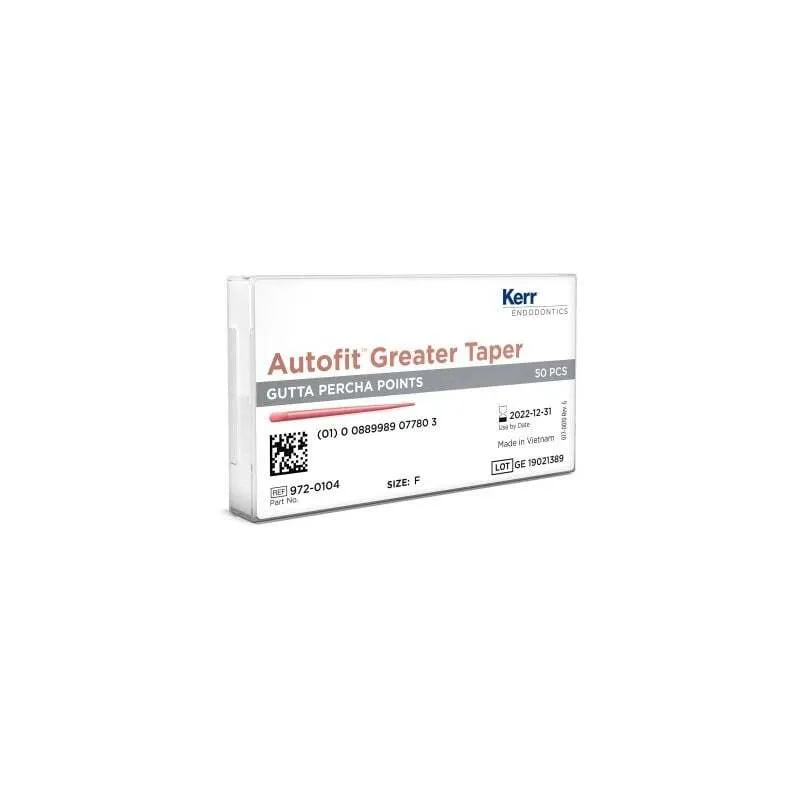 GUTAPERCHA AUTOFIT GREATER TAPER 50 UDS