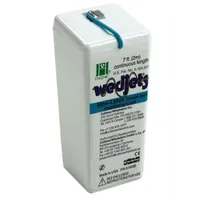 WEDJETS GRUESO AGUA MARINA SIN LÁTEX
