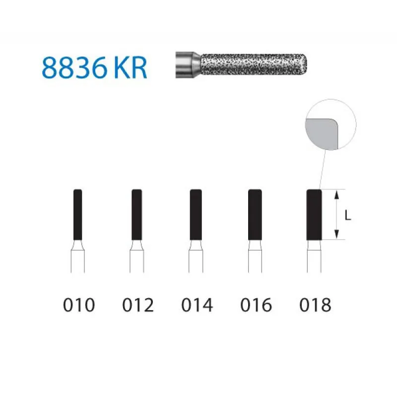 FRESAS DIAMANTE KOMET FG - 8836KR.314