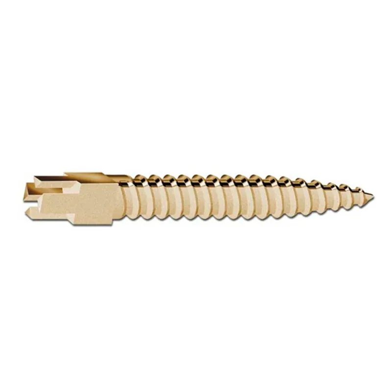 TORNILLO DENTAL DORADO 11.8MM