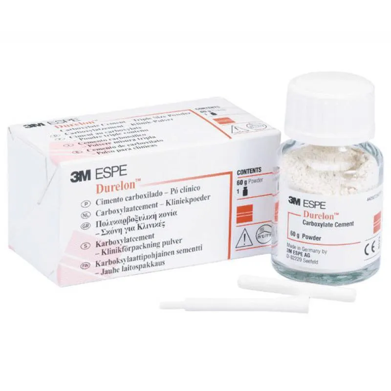 DURELON CEMENTO DE CARBOXILATO POLVO REGULAR - 3X20GR