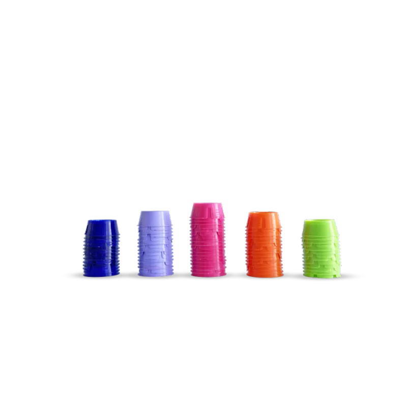VASOS DAPPEN - 50 UDS - NARANJA